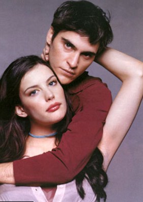 Liv Tyler and Joaquin Phoenix