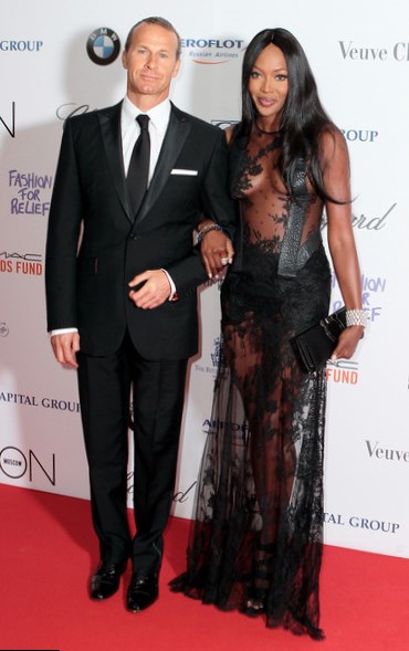 Naomi Campbell and Vladislav Doronin