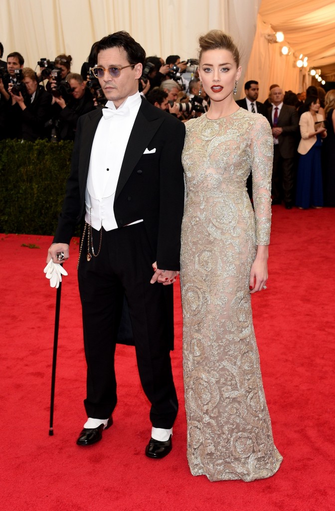 Johnny Depp and Amber Heard