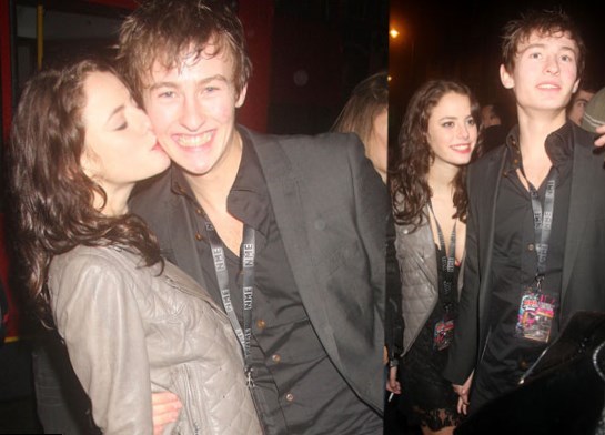 Kaya Scodelario and Elliott John Tittensor
