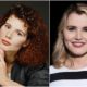 Geena Davis` eyes and hair color