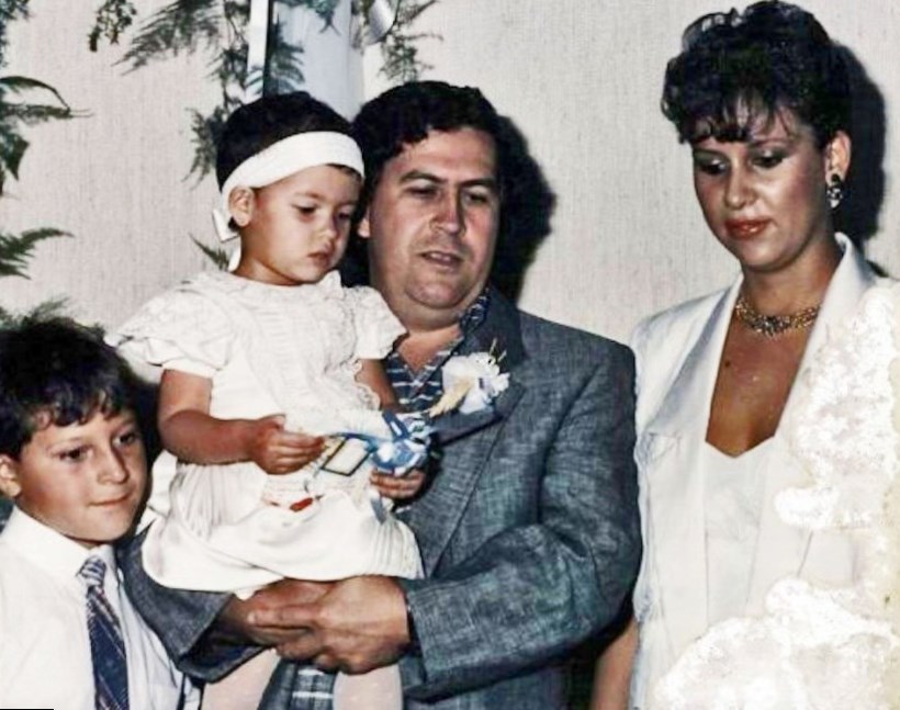 Pablo Escobar wife, children Pablo Escobar Family