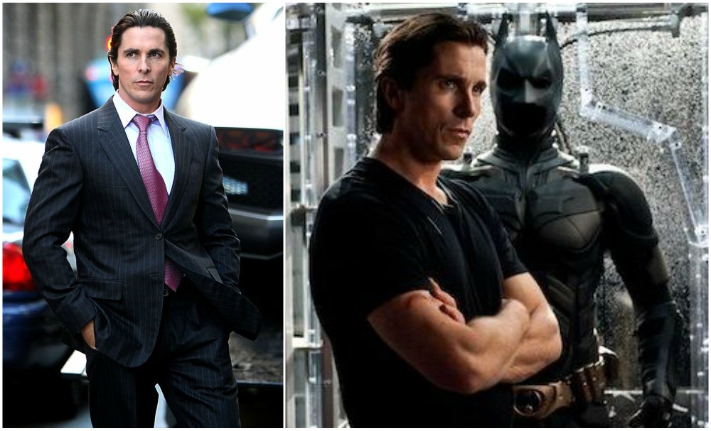 Christian Bale`s body transformation in The Dark Knight, 2008 Christian Bale`s body shape in The Dark Knight, 2008