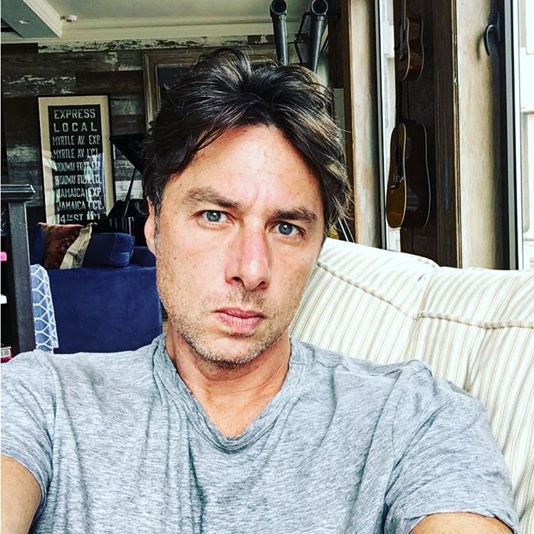 zach braff body measurements