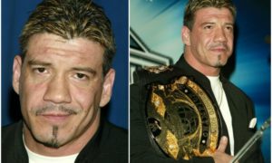 Eddie Guerrero`s eyes and hair color