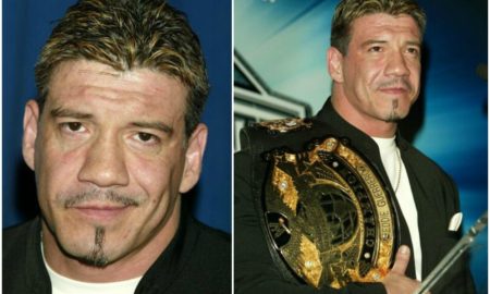Eddie Guerrero`s eyes and hair color