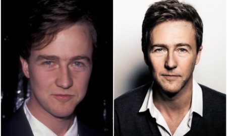 Edward Norton`s eyes and hair color