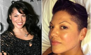 Sara Ramirez`s eyes and hair color