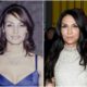 Famke Janssen`s eyes, hair color