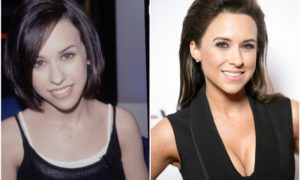 Lacey Chabert`s eyes, hair color