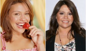 Rachael Ray`s eyes and hair color