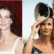 Rachel Griffiths` eyes and hair color