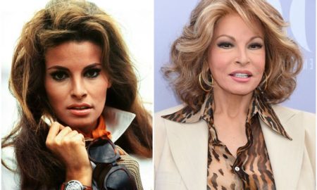 Raquel Welch`s eyes and hair color