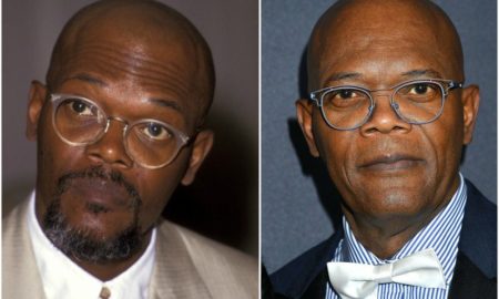 Samuel L. Jackson`s eyes and hair color