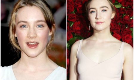 Saoirse Ronan`s eyes and hair color