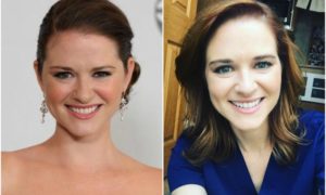 Sarah Drew`s eyes, hair color