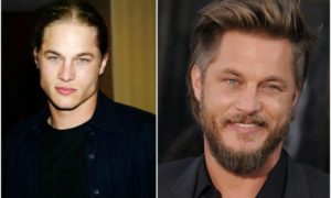 Travis Fimmel`s eyes and hair color