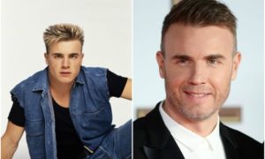 Gary Barlow`s eyes and hair color