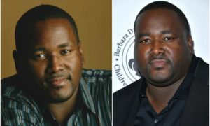 Quinton Aaron`s eyes and hair color