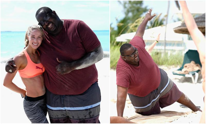 Quinton Aaron`s weight - 475 pounds (215 kg) Quinton Aaron`s height, weight and age