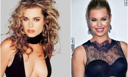 Rebecca Romijn`s eyes and hair color