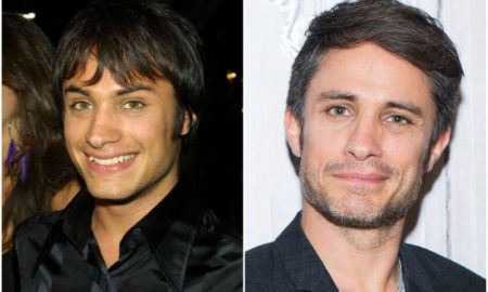 Gael Garcia Bernal`s eyes and hair color