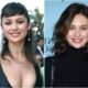 Olga Kurylenko`s eyes and hair color