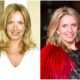 Penny Lancaster`s eyes and hair color