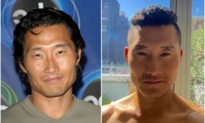 Daniel Dae Kim`s eyes and hair color