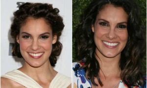 Daniela Ruah`s eyes and hair color