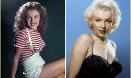 Marilyn Monroe's eyes and hair color