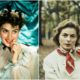 Ingrid Bergman`s eyes and hair color
