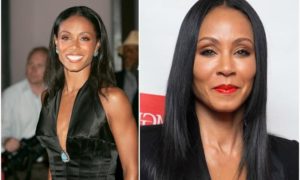 Jada Pinkett–Smith`s eyes and hair color