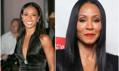 Jada Pinkett–Smith`s eyes and hair color
