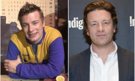 Jamie Oliver`s eyes and hair color