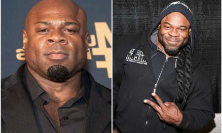 Kai Greene`s eyes and hair color