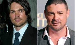Karl Urban`s eyes and hair color