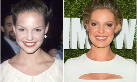 Katherine Heigl`s eyes and hair color