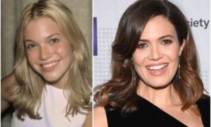 Mandy Moore`s eyes and hair color