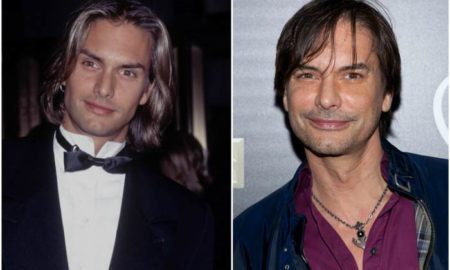 Marcus Schenkenberg`s eyes and hair color