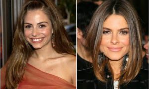 Maria Menounos` eyes and hair color