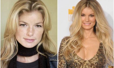 Marisa Miller`s eyes and hair color