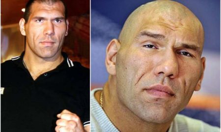 Nikolai Valuev's eyes and hair color