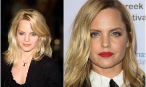 Mena Suvari's eyes and hair color
