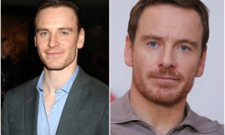 Michael Fassbender's eyes and hair color