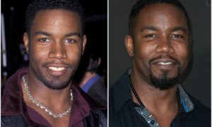 Michael Jai White's eyes and hair color