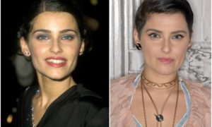 Nelly Furtado's eyes and hair color