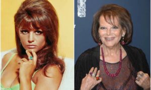 Claudia Cardinale's eyes and hair color