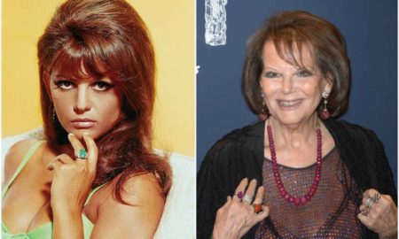 Claudia Cardinale's eyes and hair color