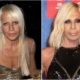 Donatella Versace's eyes and hair color